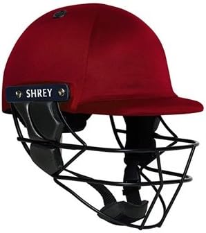 Shrey Armor Cricket Helmet Maroon Boys