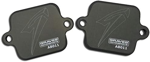 Graves Motorsports Smog Block Off Plates for Yamaha R6 2017