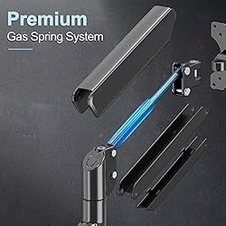 ErgoFocus Single Monitor Mount Arm Fits Monitor up