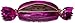 Betsey Johnson Women Handbags Twist Tie Sweet Tooth Candy, Fucshia