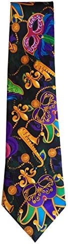 Mardi Gras Colorful & Vibrant Masquerade Mask Tie