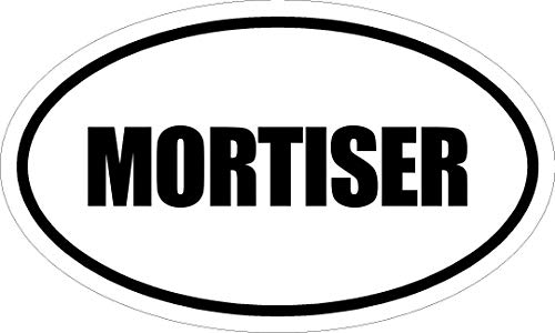 Any and All Graphics MORTISER 6" Magnet of Oval Euro Style Design