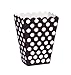 Unique Industries Polka Dots Treat Boxes, Midnight Black