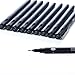 Black Fineliner Pens Fine Line Pens Fine Point Pen Set of 10 Assorted Tips for Archive Office Illustration Animation Drawing Outlining Sketching Scrapbooking