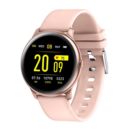 RUNDOING Smart Watch for Android Phones, 1.3 Inch Color Screen Fitness