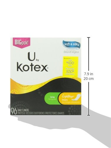 U By Kotex Lightdays Liners Long - Image 9