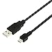 BIRUGEAR Micro B / 5-Pin USB Cable Cord for Kodak Easyshare C123 Sport, C142, C143, C183, C195, C1505, C1530, C1550, M22, M23, Mini M200, M522, M530, M531, M532, M550, M5350, M5370