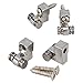 Creanoso Roller String Tree Guides Retainer (4 pcs) - for Fender Strat Stratocaster Tele Telecaster Electric Guitar