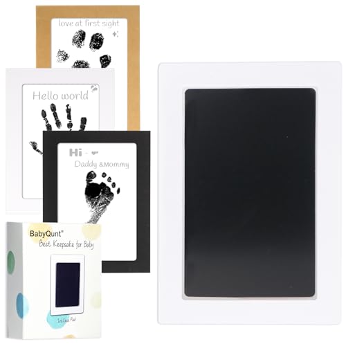 BabyQunt Inkless Baby Hand Footprint Kit