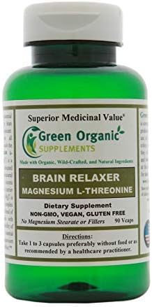 Magnesium L-Threonine, L-Threonate, Depression, Anxiety, High Absorbable, 90 VCaps, Non-GMO, Vegan, Gluten Free, Made with Organic, Wild-Crafted, and Natural Ingredients