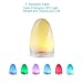 Qedertek Essential Oil Diffuser, 100ml Ultrasonic Cool Mist Portable Aromatherapy Humidifier, 7 LED Lights and Waterless Auto Shut-Off for Home Office Bedroom