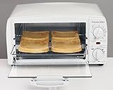 Proctor Silex 4 slice Toaster Oven, White (Kitchen)