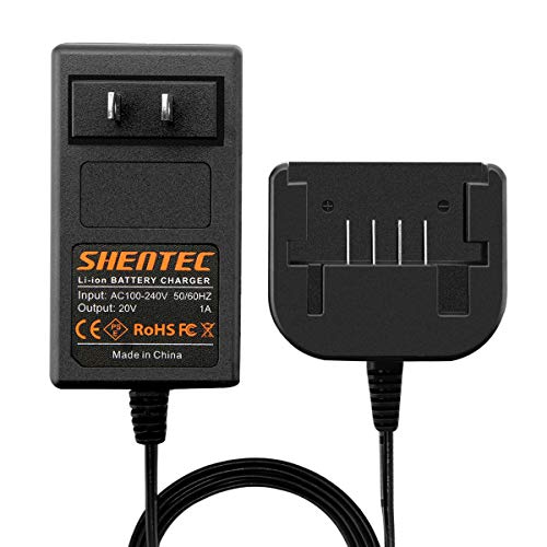 Shentec 20V Battery Charger Compatible with Black and Decker LBXR20 LBXR20-OPE LB20 LBX20 LBX4020 LB2X4020-OPE 20V Lithium Slide Style Battery