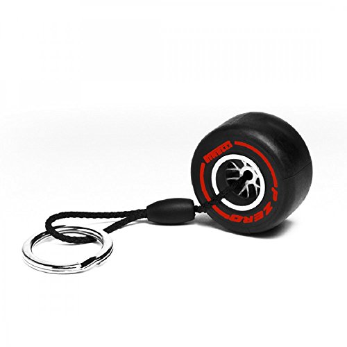 Pirelli Super Soft Tyre Keyring (Red)