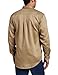 Carhartt Mens Flame Resistant Lightweight Twill (Big & Tall) Button Down Shirts, Khaki, Medium Tall US