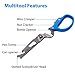 Vanguard Home & Kitchen Shears - Ultra Sharp Heavy Duty Kitchen Scissors and Versatile Multi Tool with 8 Different Features