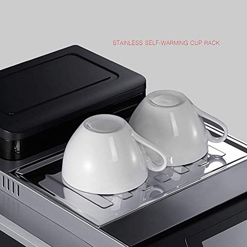 YQGOO EIN-Knopf-Espressomaschine Cappuccino-Kaffeemaschine Automatisches Reinigungssystem 20bar 2l 300g… – Bild 3