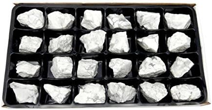 Crystals & Healing Stones Set - Premium Healing Crystals Gift Kit in Box - Chakra Set Natural Stones - Rustic Home Decorations Collection Fluorite