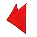 Dan Smith Red Cravat Tie For Men Ascot Handkerchief Satin Solid Self Classic Ascot Scarf Handkerchiefs Business Drc1E01A Red