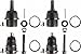 Prime Choice Auto Parts CK517-518 Set of 2 Upper and 2 Lower Ball Joints