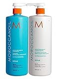 Moroccanoil Shampoo (33.8 Oz) and Conditioner (33.8 Oz) Duo