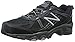 New Balance Men's MT410V4 Trail Shoe, Black/Silver, 11 4E US