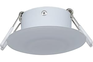 Facon 3 Inch 12V LED RV Puck Light, DLFST3-008/RVR3H-MH34, 3400K Full Aluminum Recessed Mount Down Light, 12Volts Interior Light for RV Motor-Homes Camper Caravan Trailer Boat