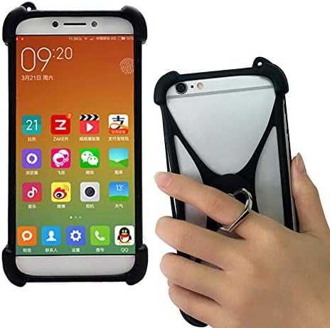 Amazon Com Universal Soft Silicone Black Case For Unimax Umx U683cl Ans Ul40 Ul50 L50 U452tl U683cl U504tl U673c Phone Stand Ring Holder Case Cover For Samsung Galaxy S10 S9 S8 S7 S6