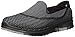 Skechers Performance Women's Go Flex Extend Walking Shoe, Black/Gray, 8.5 M US