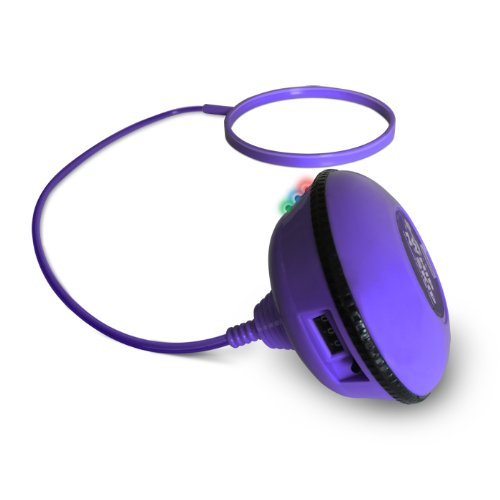 Geospace Sparkler LED Whip 'N Skip Ankle Skip Rope with Motion-Activated Lights & Built-in Counter