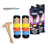 Haiterice Immortal Daruma - the Unbreakable Wooden Man Magic Toy, Stubborn Wood Man Magic Trick Props Children Kids Magia Easy Doing Toy