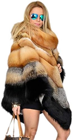 Downcoat Women Jackets Cape Winter/Casual /Fashion/Luxury /Fur Collar, Skiing/Camping/Hiking Female Outerwear Shawl