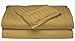 Comfort Linen 300 Thread Count Cotton Dobby Stripe Sheet Set- Assorted Colors/sizes, Queen - Gold