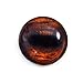 30mm Brown Horse Glass Eye for Taxidermy Sculptures or Jewelry Making Pendant Crafts
