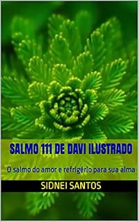 Livro Salmo 111 de Davi ilustrado: O salmo do amor e refrigério para sua alma