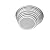 Thunder Group Seamless Rim Pizza Screens