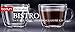 Bodum Bistro Double-Wall Insulated Glass Café Latte Mug, Set of 2