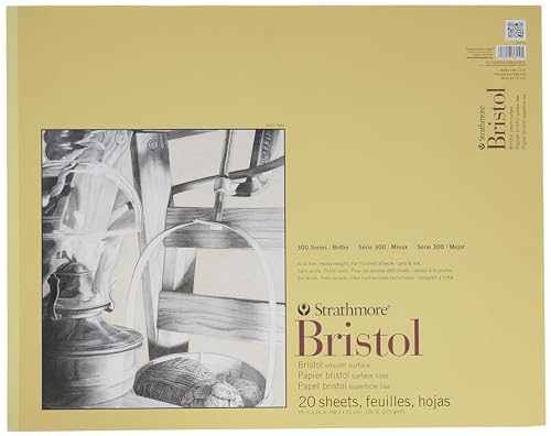 Strathmore 300 Series Bristol Smooth Pad, 19