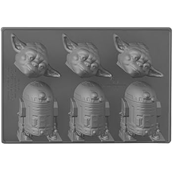 Underground Toys Yoda & R2 Star Wars Home Kitchen Ice Cube Tray