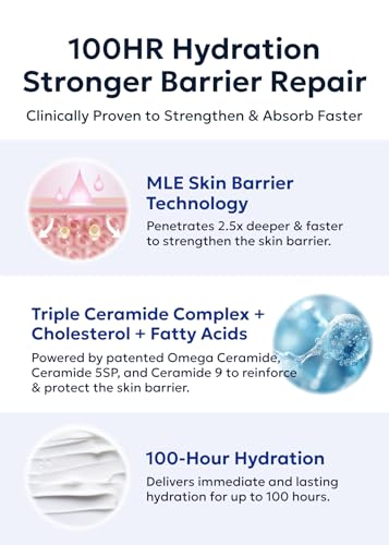 Real Barrier | Extreme Cream | Korean Moisturizer Face Cream, Korean Skin Care | Rich Face Lotion for Sensitive Skin | Hydrating Face Moisturizer with Hyaluronic Acid and Ceramides | 1.69 fl oz (50ml)