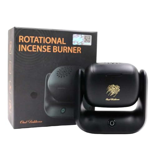 Smart Bakhoor Burner 90° Rotational, High-capacity Rechargeable Battery, Portable & Multi-Purpose For Home,Car &Office