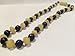 14 inch ADHD Raw Unpolished Baltic Amber Teething Necklace Pre Teen Natural Certificated Round Baltic Jewelry Twist-in Screw Clasp Helps some with stress, anxiety, ADHD, (Raw Milk Lapis Lazuli)