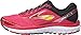 Brooks Women's Ghost 9 Azalea/Black/Cyber Yellow Running shoes - 8 B(M) US