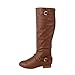 Top Moda Women's COCO 1 Knee High Riding Boot (9, Tan)