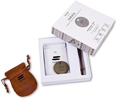 Indaia Car Fragrance Diffuser Car Air Freshener Perfume Aromatherapy ideal for car bag wardrobe and luggage (MUSK FRAGRANCE)