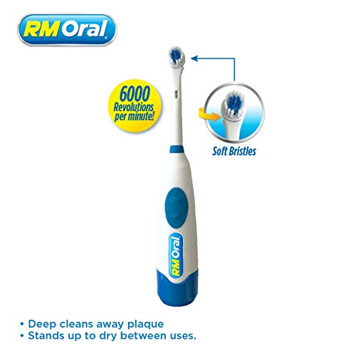 RM Oral Battery Powered Toothbrushes Twin Pack Pricepulse