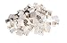 Classic Big Briks by Strictly Briks | Building Brick Set 100% Compatible with All Major Brands | Large Pegs for Toddlers | Ages 3+ | Premium Building Bricks in White | 84 Pieces
