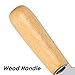 DaKuan Wood Handle Butter Spreader, 4 Inch, Cream Cheese Condiment Knives, Set of 6