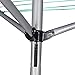 Jusdreen Essentials Clothesline Collapsible Drying Rack 9-line Umbrella Style Clothes Hanger Retractable Clothes Rotary Dryer with Parallel Line Hang Wet or Dry Laundry Silver - 98.42 feet