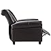 Dorel Living Savannah Pushback Recliner, Espresso